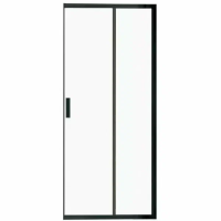 Дверь для душевого уголка Stile VSS1-2ST9090CLB-L, черный, стекло прозрачное, левая, , шт Vincea