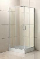 Душевой уголок квадратный UNO-195-A-2-95-C-Cr 950x950x1950 BelBagno