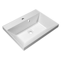 Раковина из искусственного мрамора BB600/450-LV-MR-AST  600x450x550 BelBagno